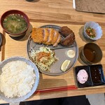 まぐろ専門店 がお - 本まぐろレアカツ丼