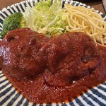 SEVEN TWO CAFE - 煮込みハンバーグ定食