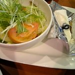 Itarian Tomatokafe Junia - サラダ＆プチケーキ