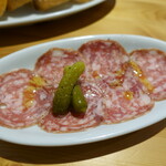 さかづき Brewing - イベリコ豚のサラミ 