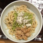 饗 くろ喜 - 和え玉九条ねぎ　350円