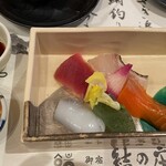 天然温泉 ゆるりの湯 御宿 結の庄 - お造り…これは普通…