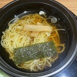 天然温泉 ゆるりの湯 御宿 結の庄 - 夜鳴きそばのラーメン