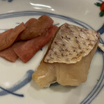 天然温泉 ゆるりの湯 御宿 結の庄 - 選べる一品、鯛の木の芽焼き