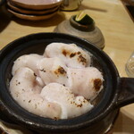 神ふぐ亭 - 別料金のフグの白子