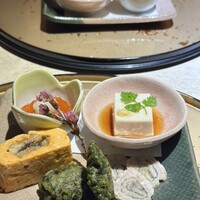 うなぎ 目白ぞろ芽 - 前菜が美味しい