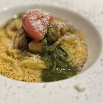 カルボナーラ専門店HASEGAWA - ジェノベーゼ　カルボナーラ