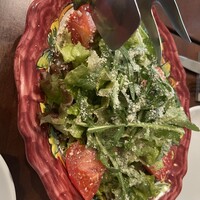 トラットリア ラ タルタルギーナ - 有機野菜のミックスサラダ　1,400円