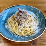 Ricordo - 自家製パンチェッタのカルボナーラ