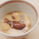 鮨 陸 - 蛍烏賊茶碗蒸し