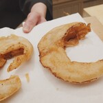 鮨 陸 - フカヒレ揚げ