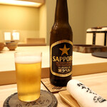 鮨かみなり - サッポロ 黒ラベル 小瓶