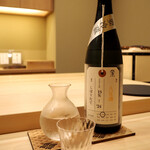 鮨かみなり - 日本酒「加茂錦 八反錦 しぼりたて」