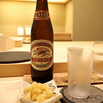 鮨かみなり - キリン クラシックラガー 小瓶