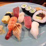 Sushi Wasabi - 寿司ランチ(税込970円)