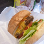 エスビーダイナー コウベ - チーズバーガーアップ