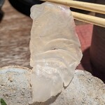 割烹 隆 - 鯛のお造り