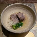 割烹 隆 - 牛タンの塩煮込み