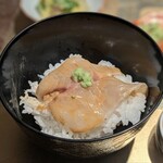 割烹 隆 - タレをつけて、オンザライス♡♡♡