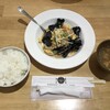 BISTOROさかの上 - たまごきくらげ炒め定食