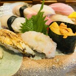 仁王寿司 - 見よ！キラキラしてます！感動レベル