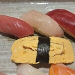 すしダイニング 参宮橋 清水 - 玉子焼きはあまり甘くなくて良い