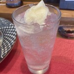 鮨 瑠璃 - ガリサワー400円