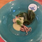 鮨 瑠璃 - 蛍烏賊酢味噌和え