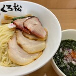 麺屋くろ松 - 新物 生あおさの和えつけ麺