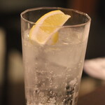 湯田商店 - 麦焼酎ソーダ割り
