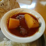 インディアン・レストラン　ロタ - ブリとジャガイモのカレー