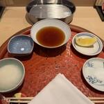 てんぷら 深町 - セッティング02