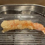 てんぷら 深町 - 車海老（２本目）