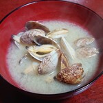 ラーメン金子 - アサリの味噌汁♡に