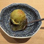 てんぷら 深町 - 抹茶アイス