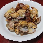 ラーメン金子 - アサリの酒蒸し♡