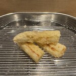 てんぷら 深町 - ホワイトアスパラガス（追加オーダー分）