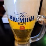 魚笑 - 生ビール最高