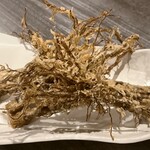 龍のかくれんぼ - ひげごぼう天ぷら②