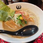 つるかめ - 魚介醤油らぁめん小　1050円(税込)