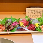 季節料理 さつき - お刺身盛り合わせ