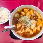中華タンタンメン金家 - 料理写真:麻婆麺 950円（小ライスサービス）
