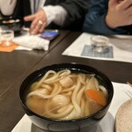 菜や おはし - 〆のうどん