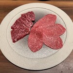 焼肉ホルモン 新井屋 にかい - 塩焼肉2種