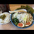 醤丸 - 料理写真:がっつん麺 ¥1,100
　半めし ¥200