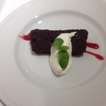 リストランテ サクラ - デザートのチョコケーキ(^_^)v