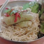 中国菜館天然坊 - ナス冷麺（山椒ニンニク辛）850円(税込）