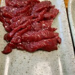 柿島屋 - 【'25.3】馬刺し　上　1350えん①