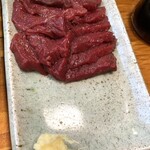 柿島屋 - 【'25.3】馬刺し　上　1350えん②