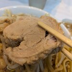 ポーションラーメン - チャーシューズーム